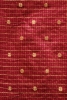 Exclusive & Traditional Pure Silk Fabric With Traditional Checks & Zari Buttas